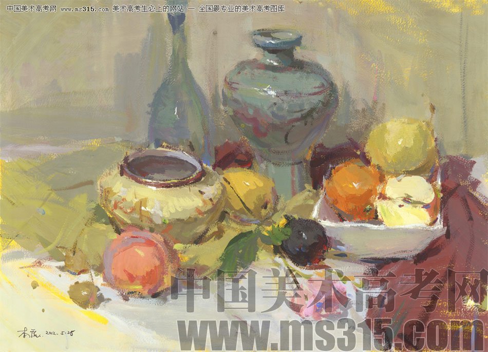 北京华艺名画室色彩投稿作品2（学生）