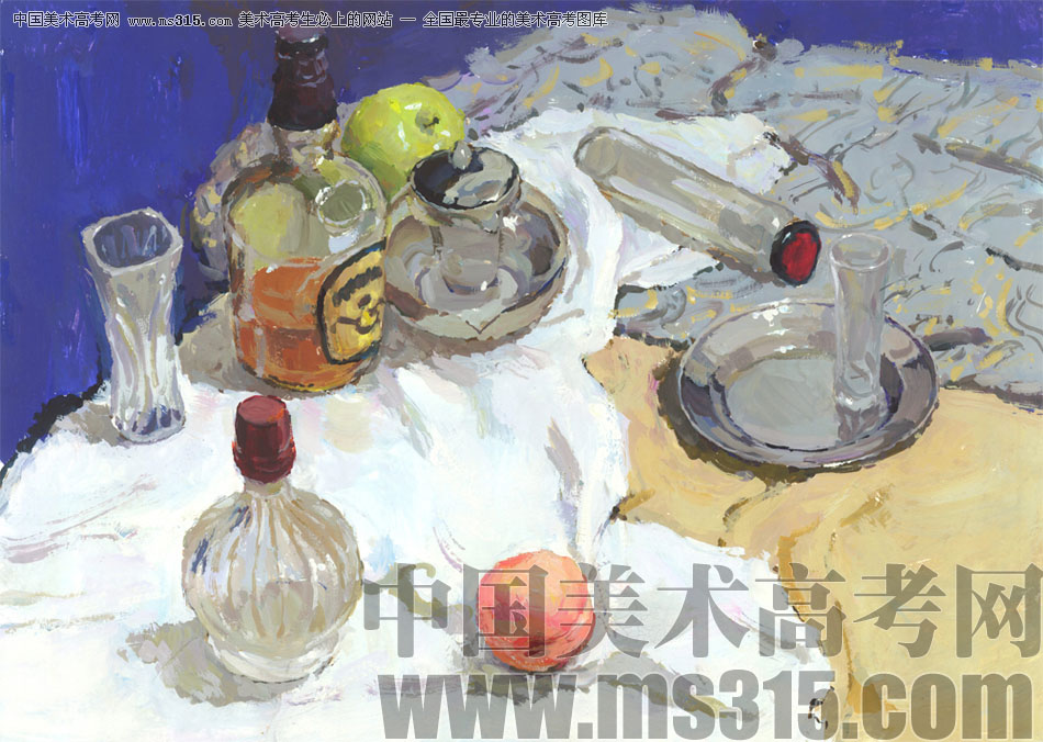 北京华艺名画室色彩投稿作品12（学生）