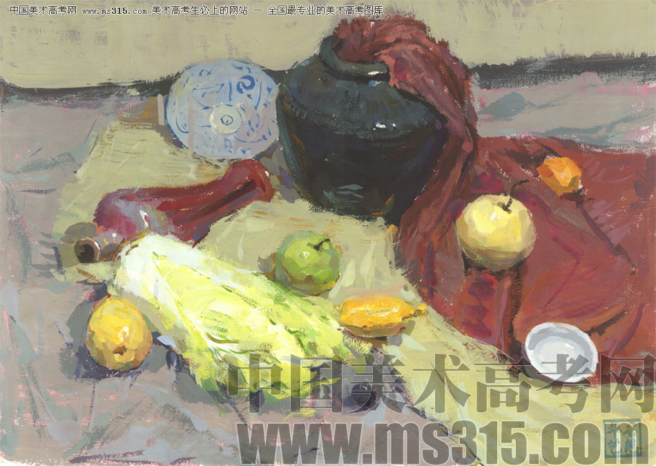 北京华艺名画室色彩投稿作品18（学生）