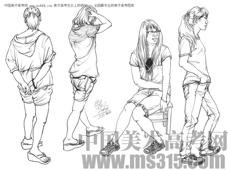 马超2012年速写优秀作品（9）