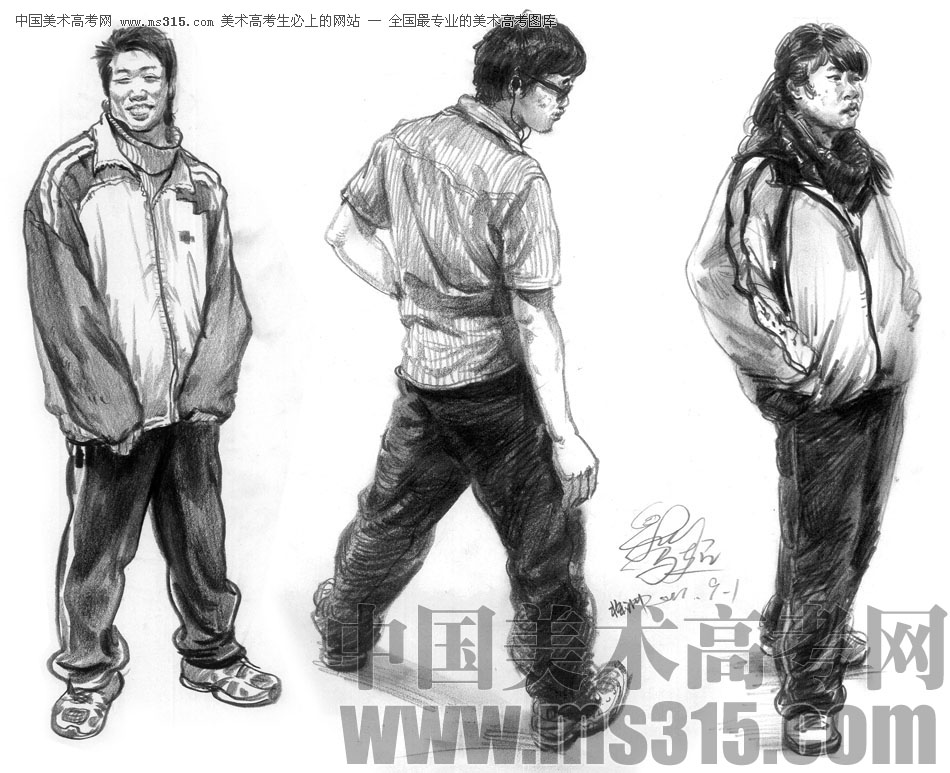 马超2012年速写优秀作品（13）