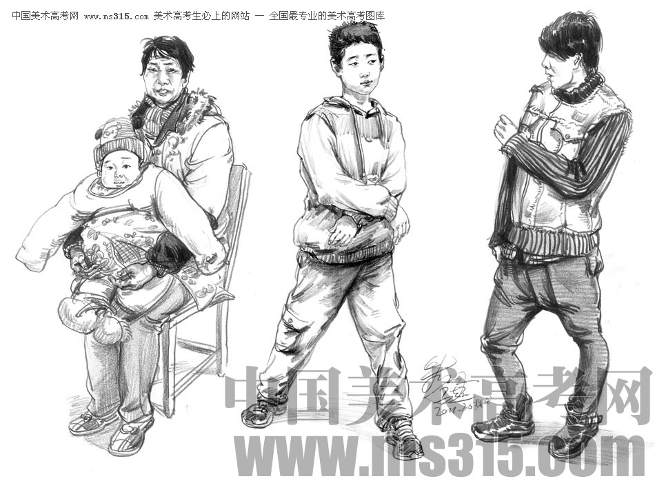 马超2012年速写优秀作品（17）