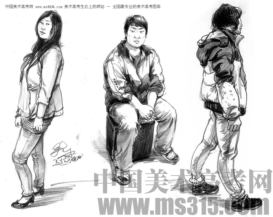 马超2012年速写优秀作品（18）