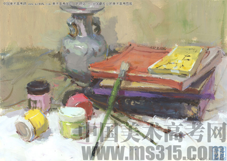北京华艺名画室色彩投稿作品21（学生）