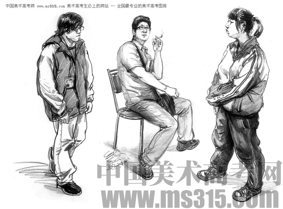 马超2012年速写优秀作品（22）
