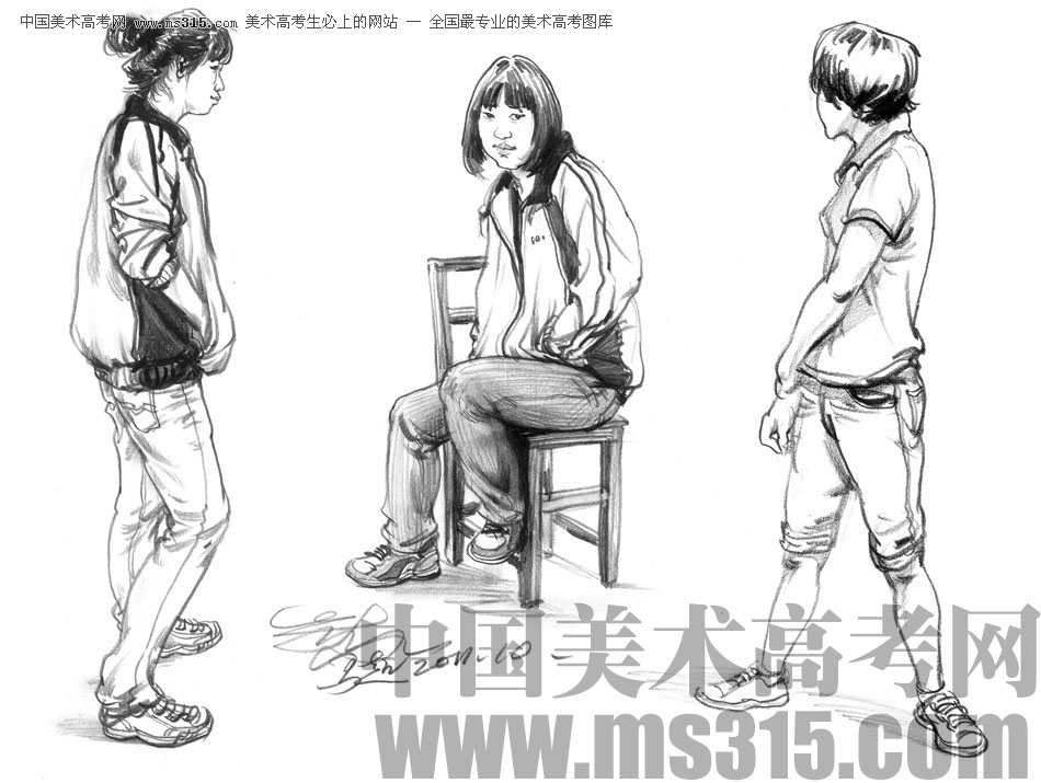 马超2012年速写优秀作品（26）