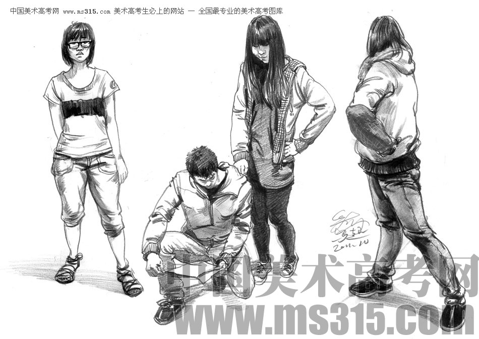 马超2012年速写优秀作品（25）