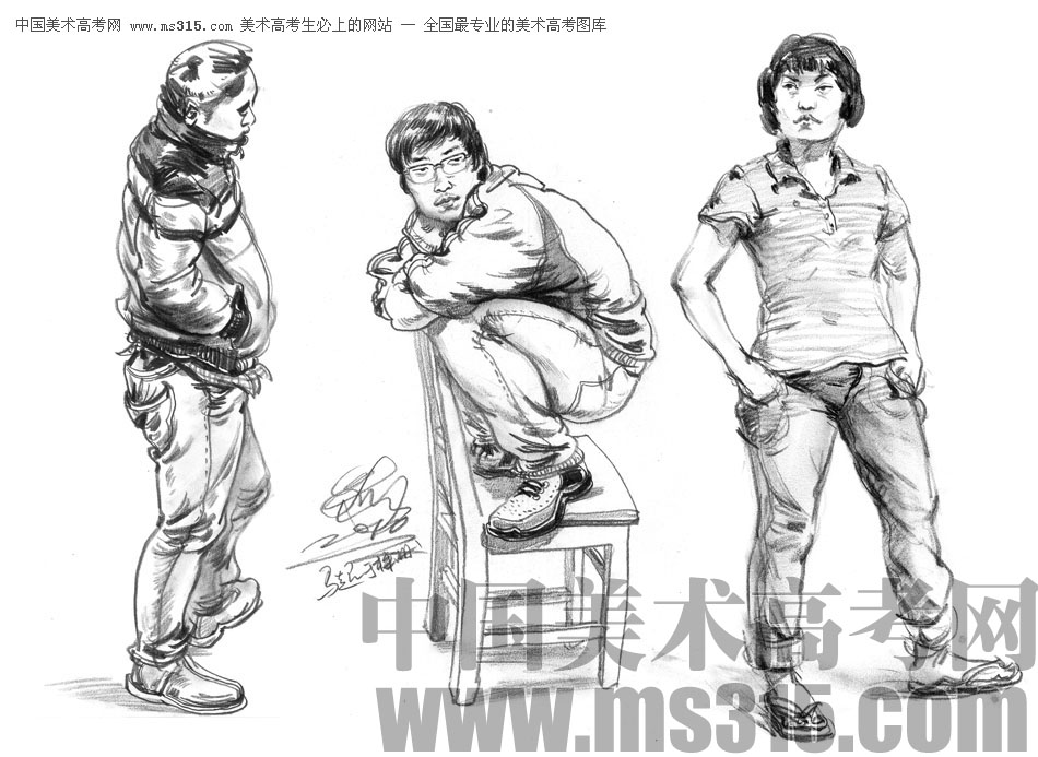 马超2012年速写优秀作品（28）