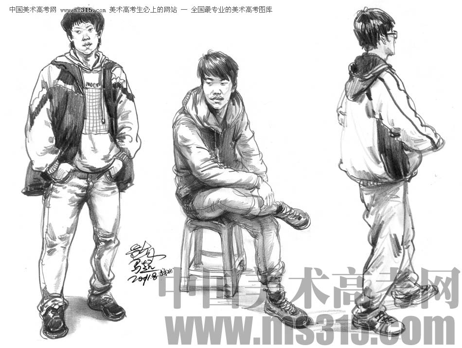 马超2012年速写优秀作品（31）