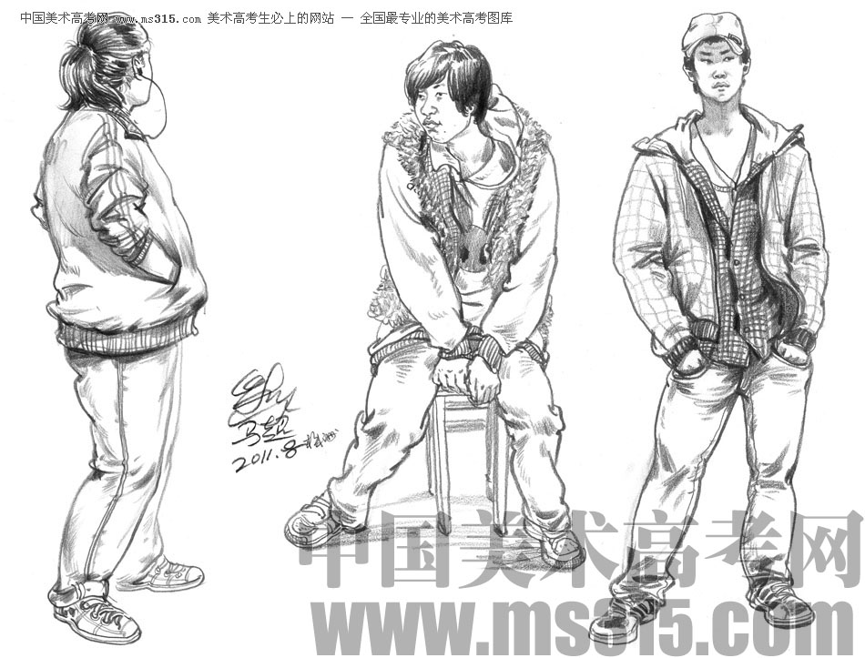 马超2012年速写优秀作品（32）
