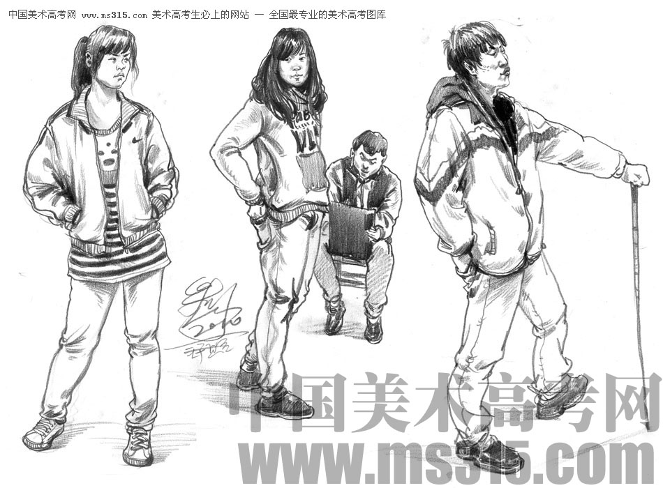 马超2012年速写优秀作品（33）