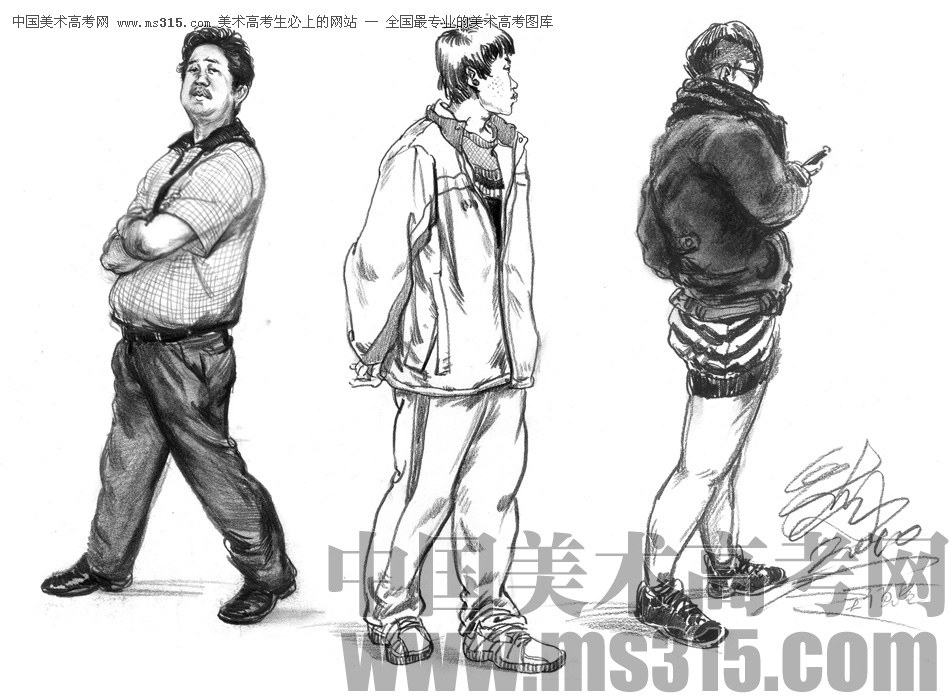 马超2012年速写优秀作品（42）