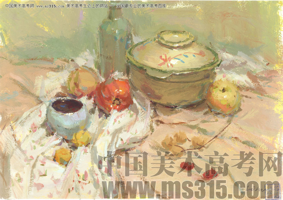 北京华艺名画室色彩投稿作品25（学生）