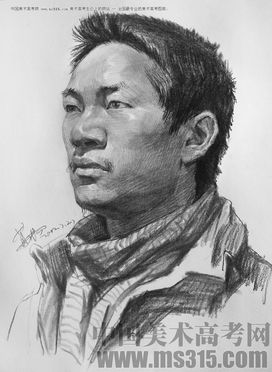 杭州素描老师葛畅2012年7月作品（8）