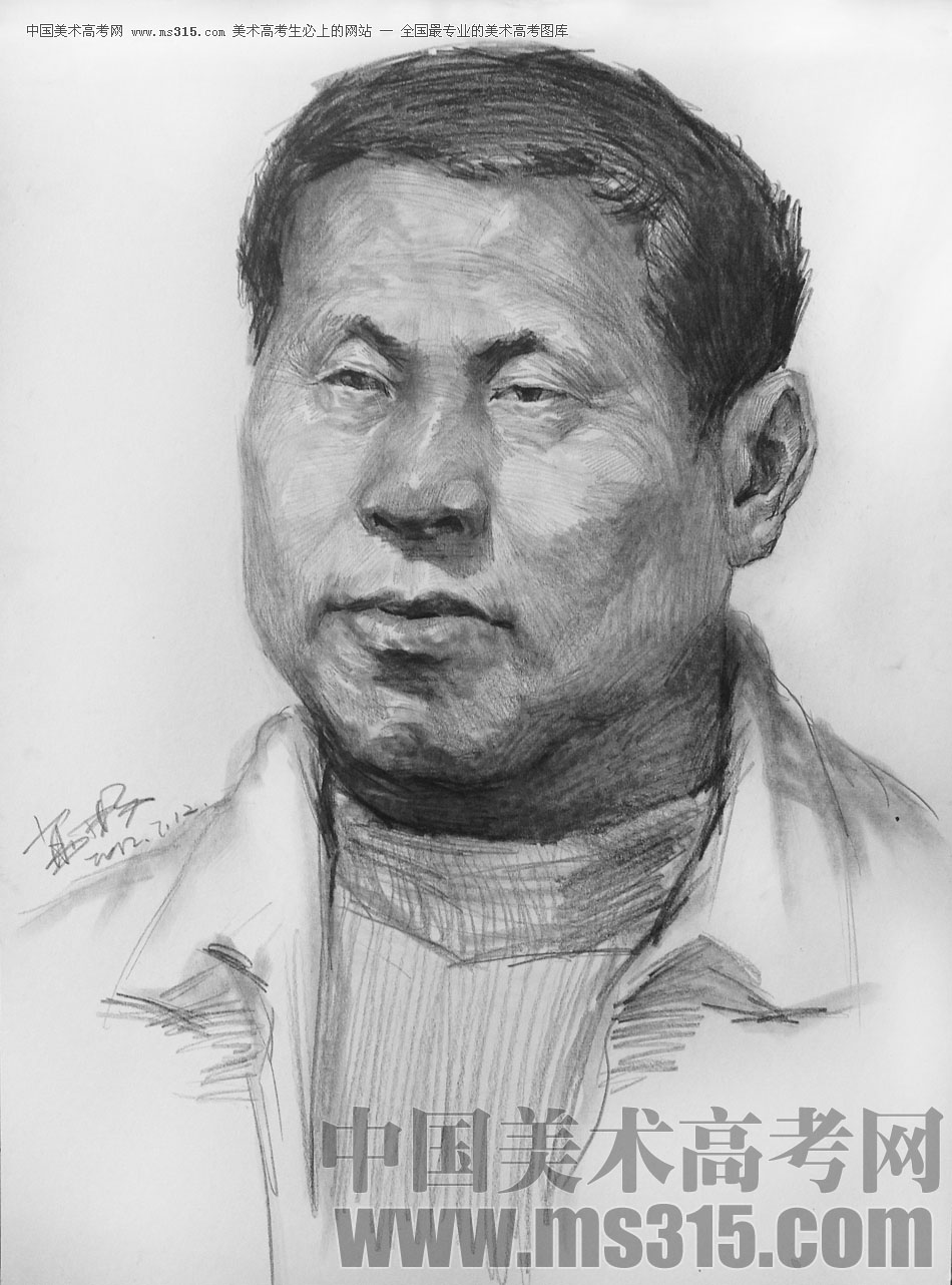 杭州素描老师葛畅2012年7月作品（11）