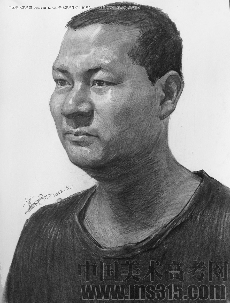 杭州素描老师葛畅2012年7月作品（22）