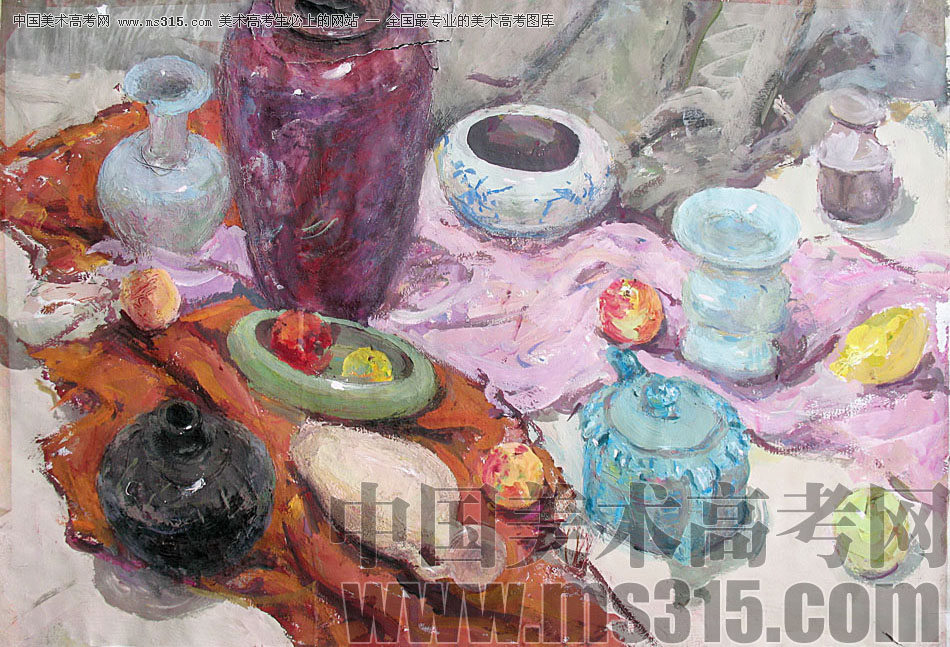 郑州极点画室色彩投稿作品8