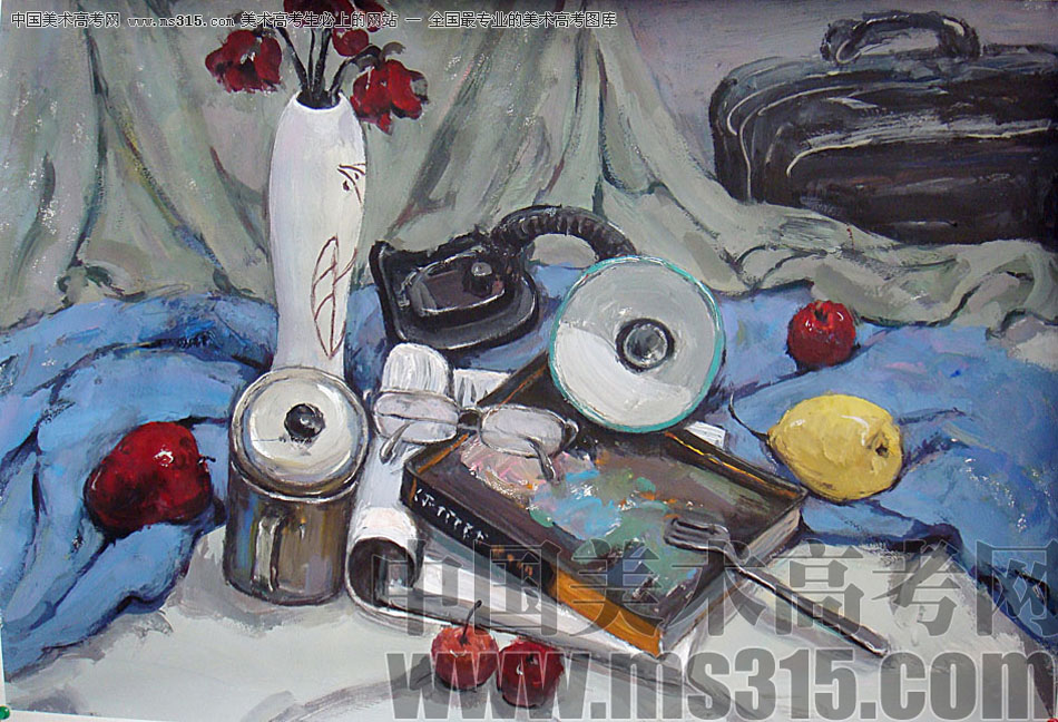 郑州极点画室色彩投稿作品9