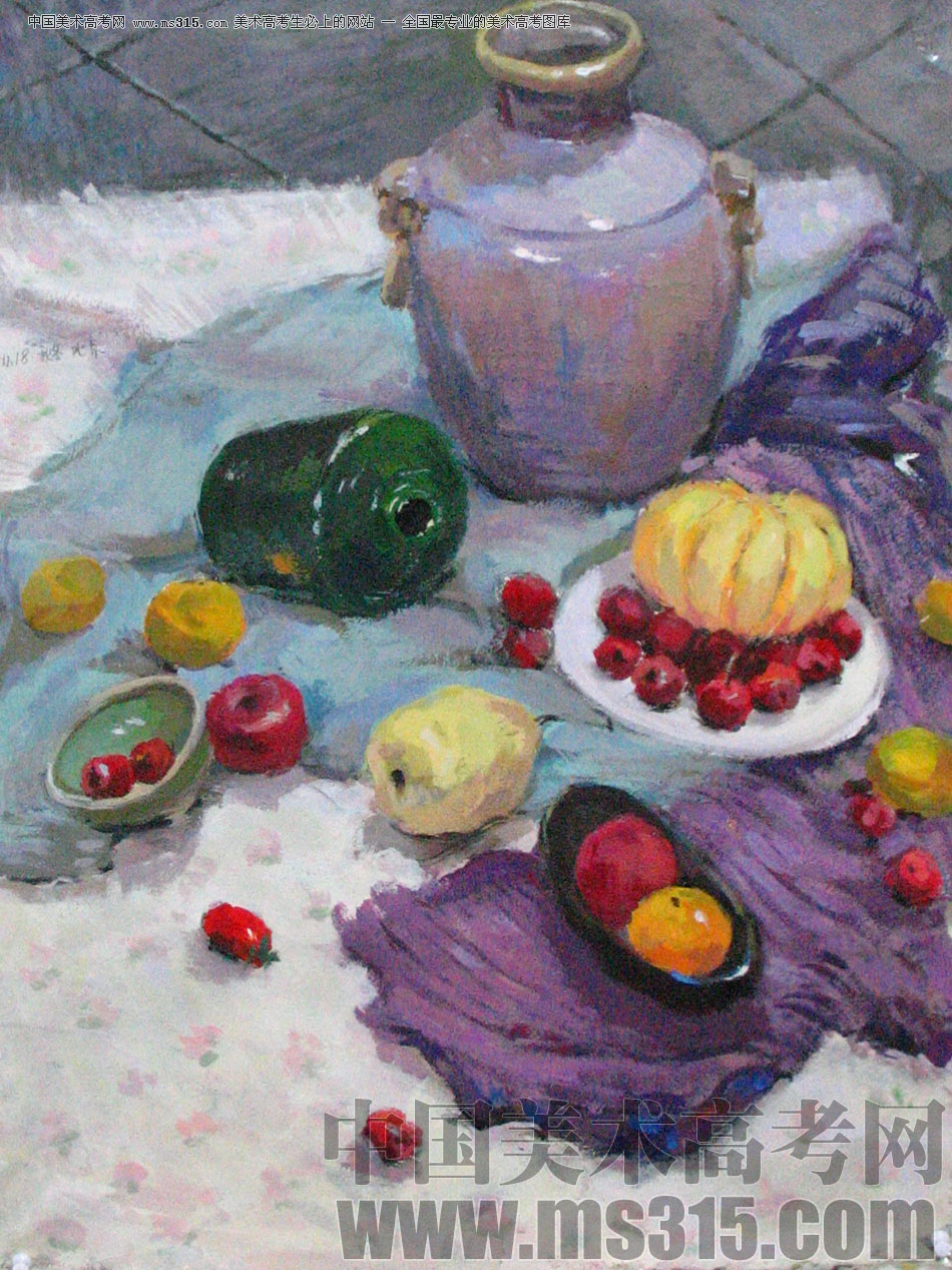 郑州极点画室色彩投稿作品14