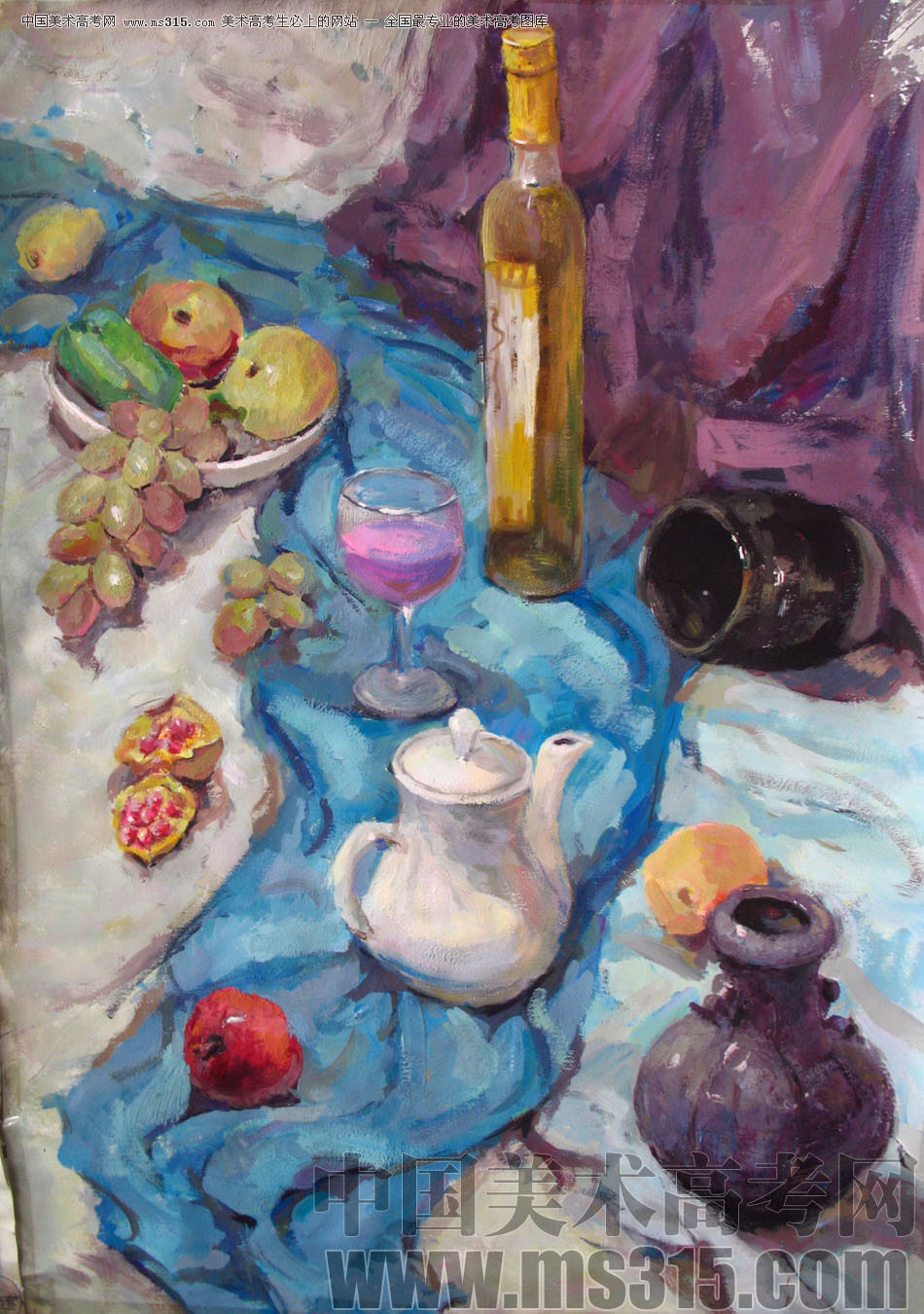 郑州极点画室色彩投稿作品15