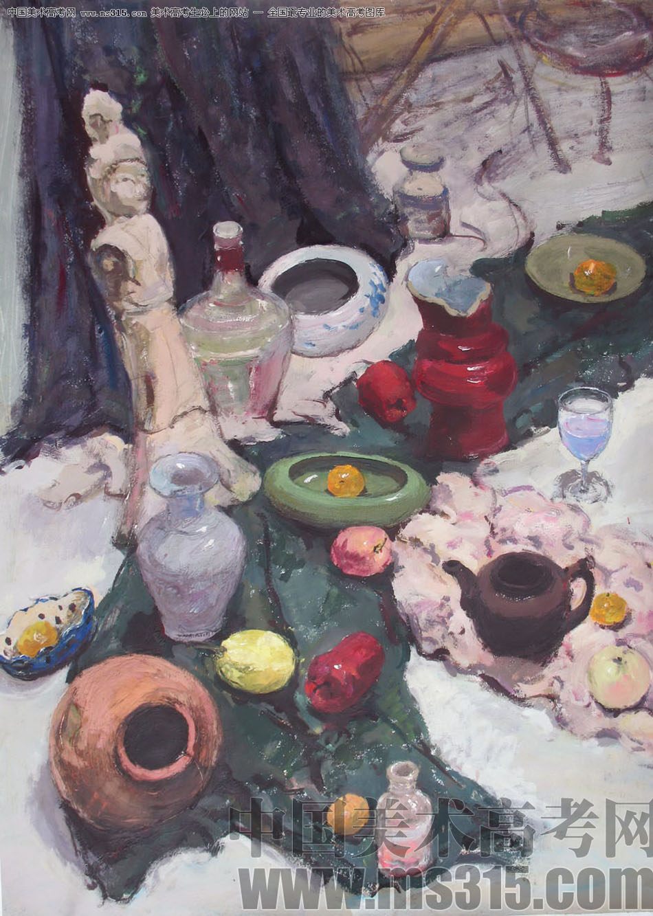 郑州极点画室色彩投稿作品16