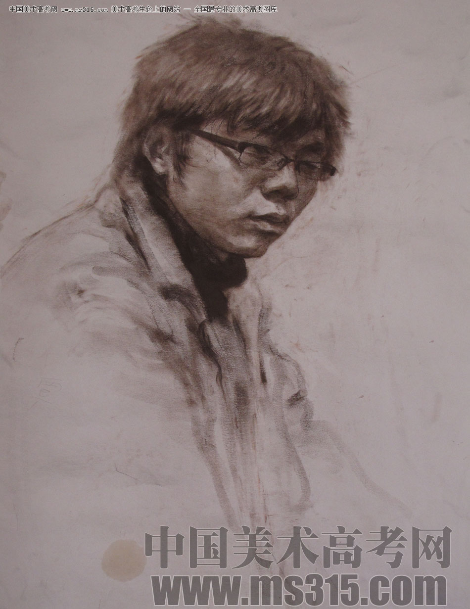 北京京美画室投稿作品10（素描头像）