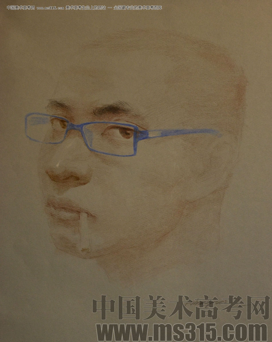 北京京美画室投稿作品12（素描头像）