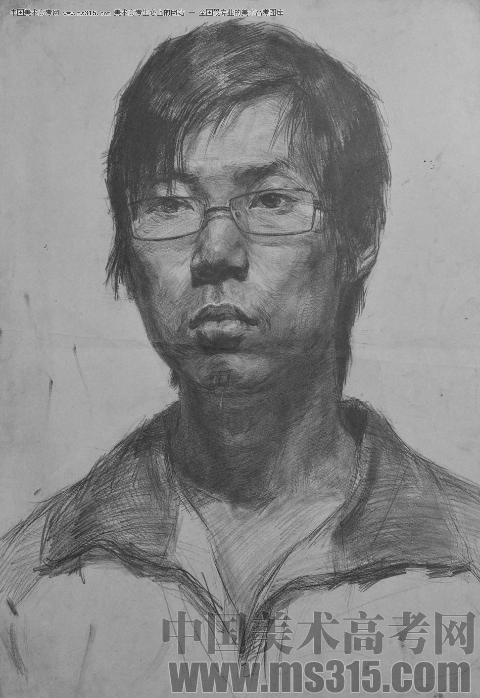 北京京美画室投稿作品14（素描头像）