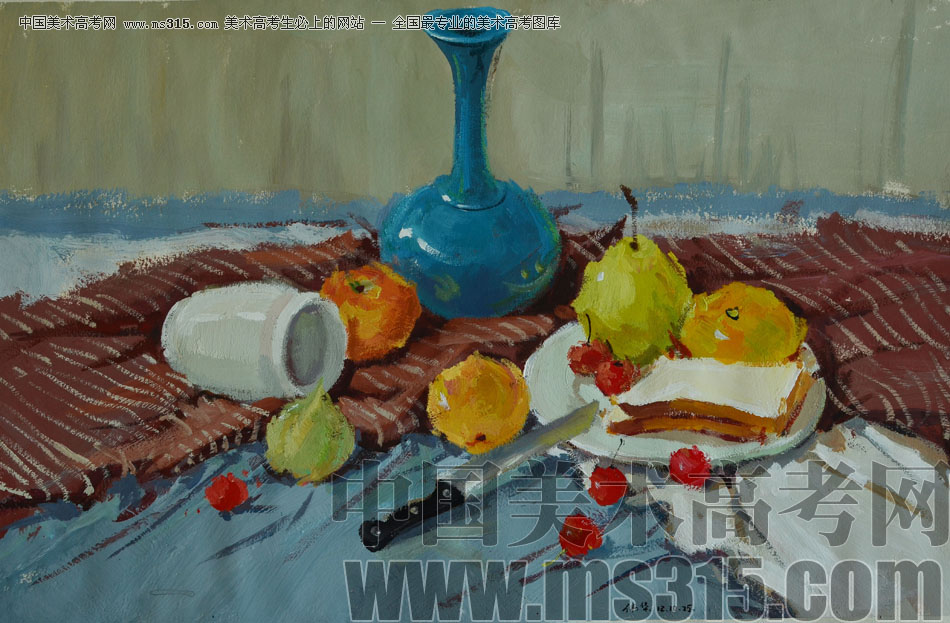 北京京美画室投稿作品31（色彩静物）