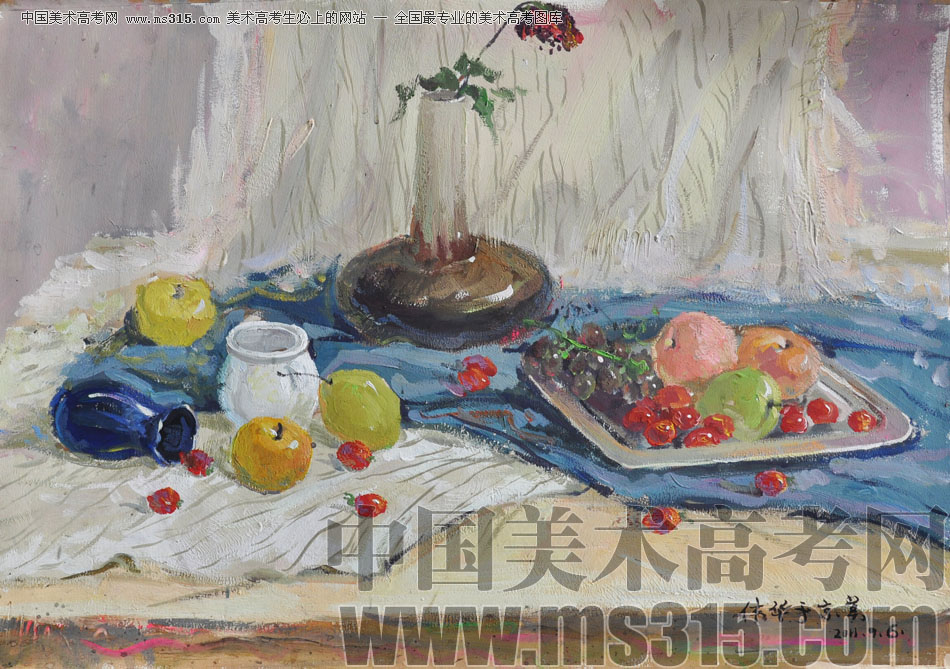 北京京美画室投稿作品38（色彩静物）