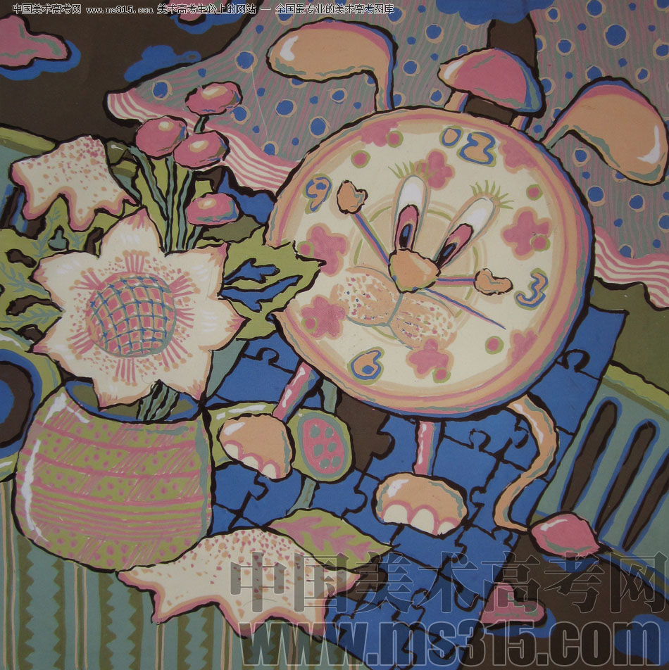 2009年鲁迅美术学院设计基础优秀试卷4