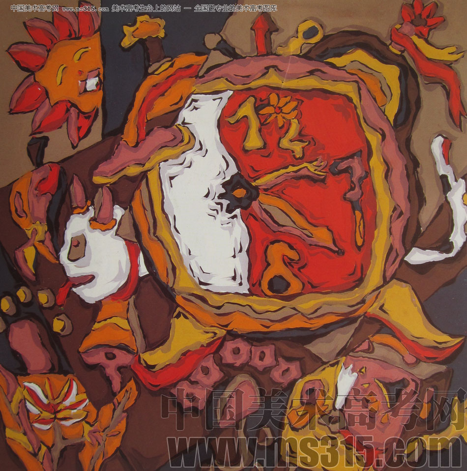 2009年鲁迅美术学院设计基础优秀试卷19