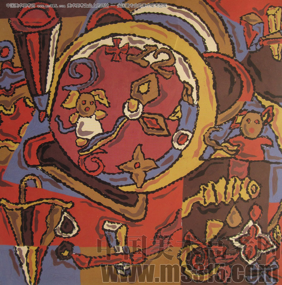 2009年鲁迅美术学院设计基础优秀试卷29