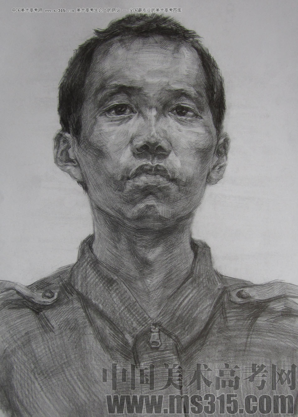 2009年鲁迅美术学院素描优秀试卷13