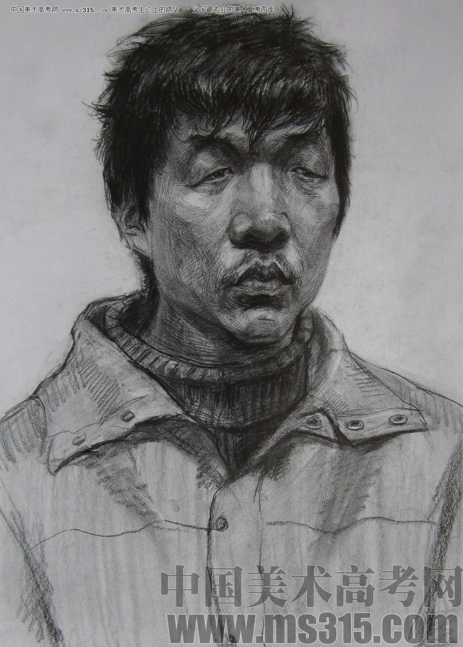 2009年鲁迅美术学院素描优秀试卷16