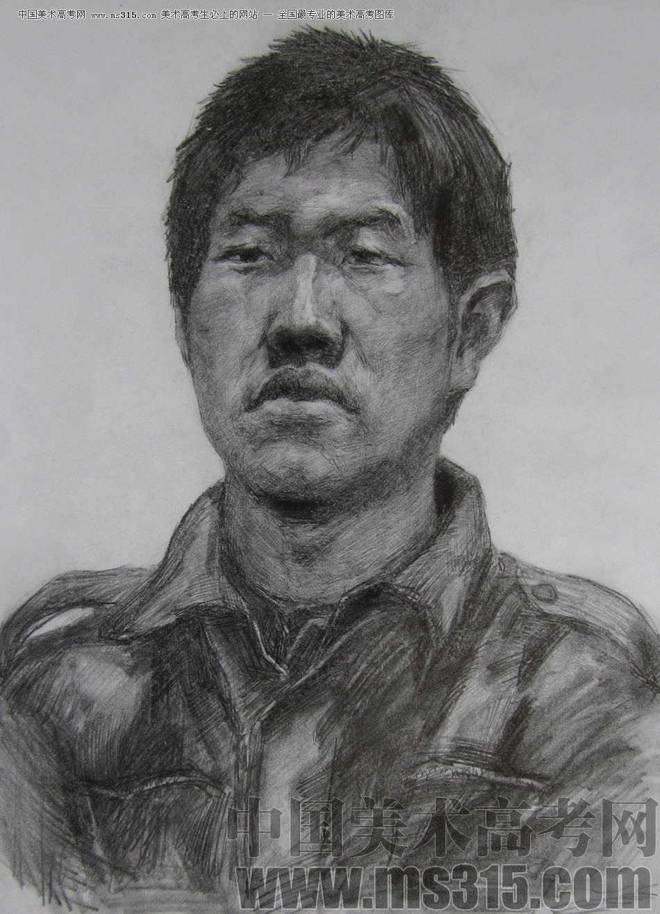 2009年鲁迅美术学院素描优秀试卷19
