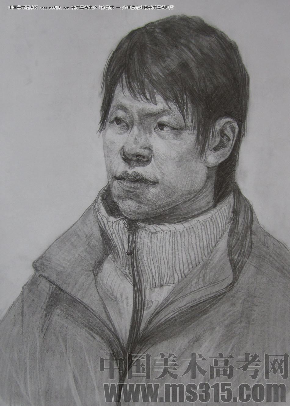 2009年鲁迅美术学院素描优秀试卷22