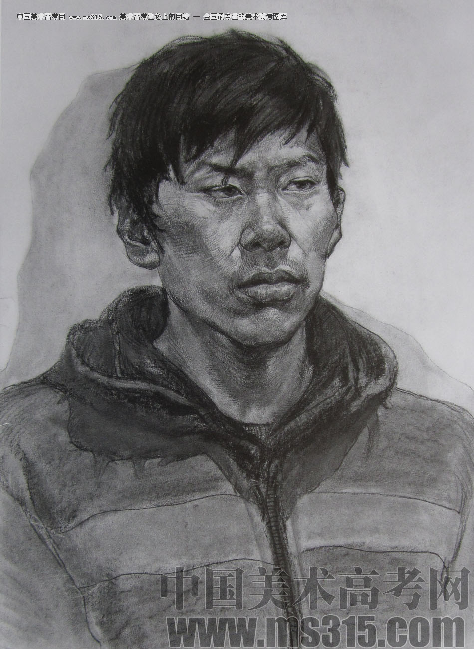 2009年鲁迅美术学院素描优秀试卷23