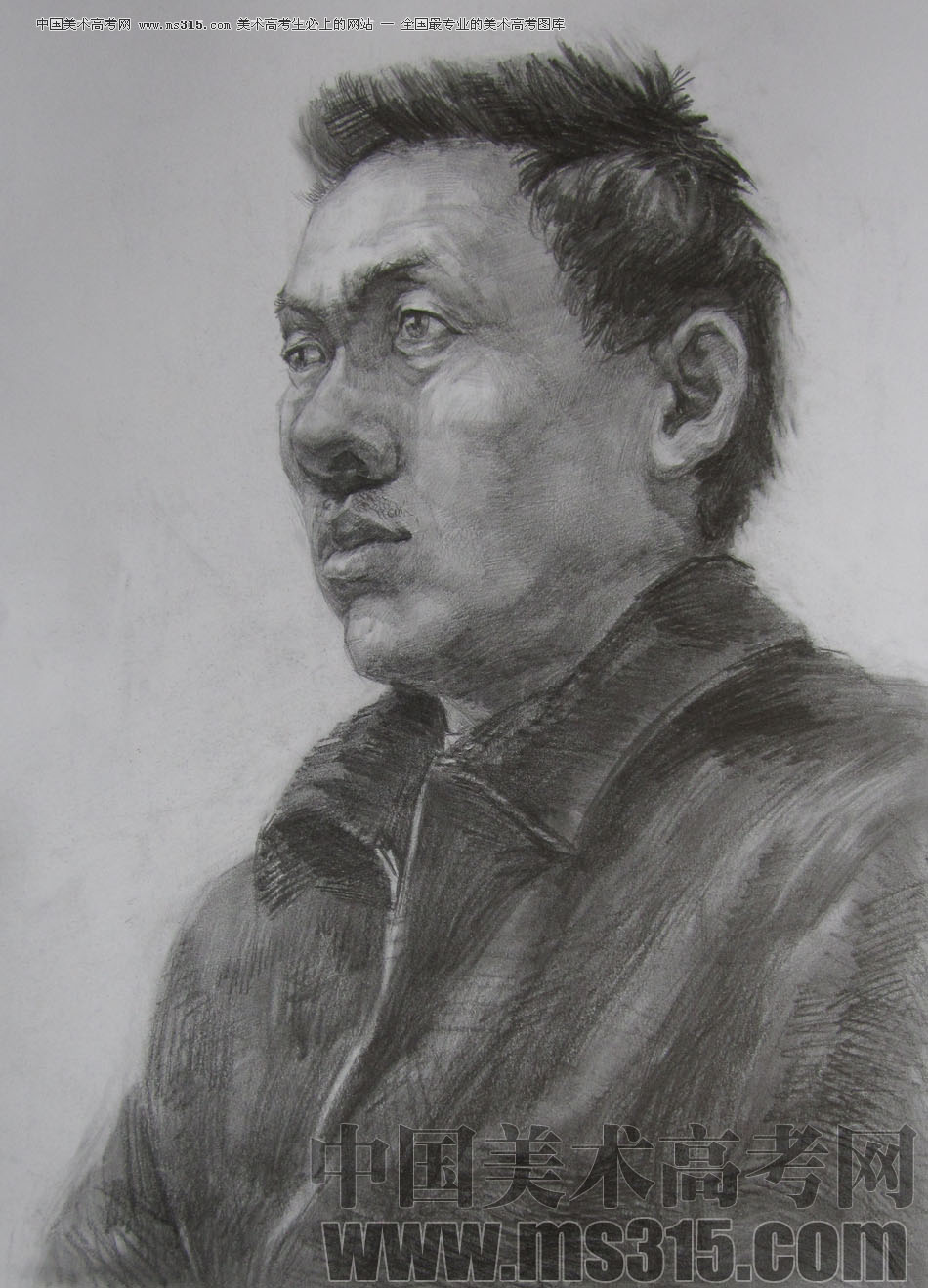 2009年鲁迅美术学院素描优秀试卷31