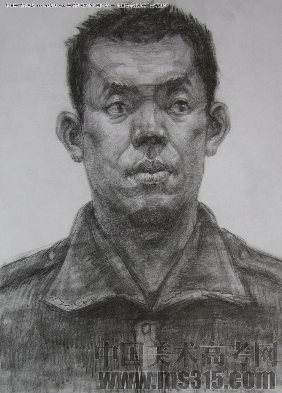 2009年鲁迅美术学院素描优秀试卷2