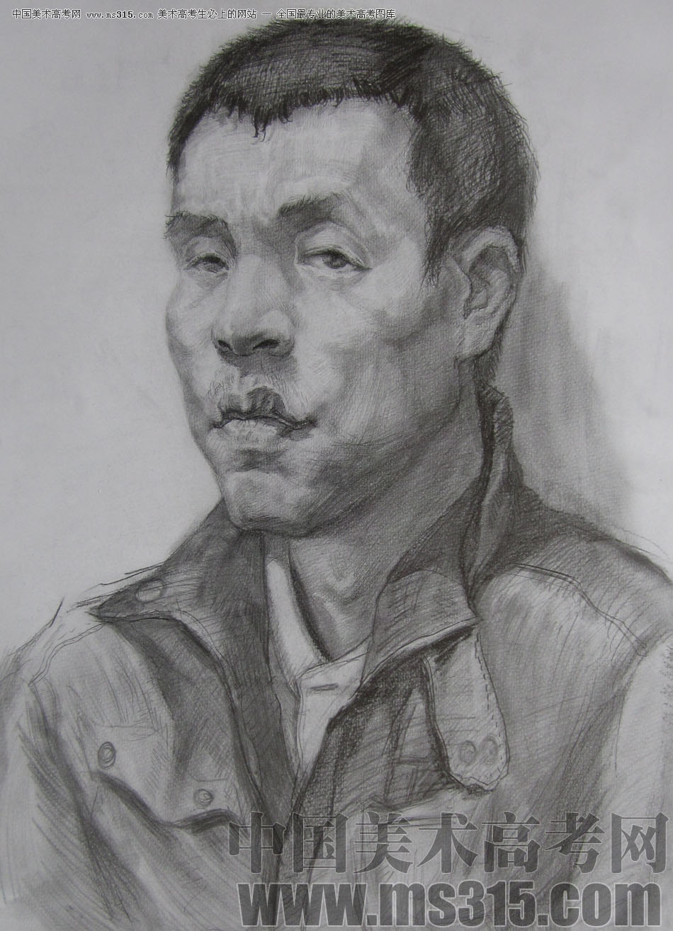 2009年鲁迅美术学院素描优秀试卷35