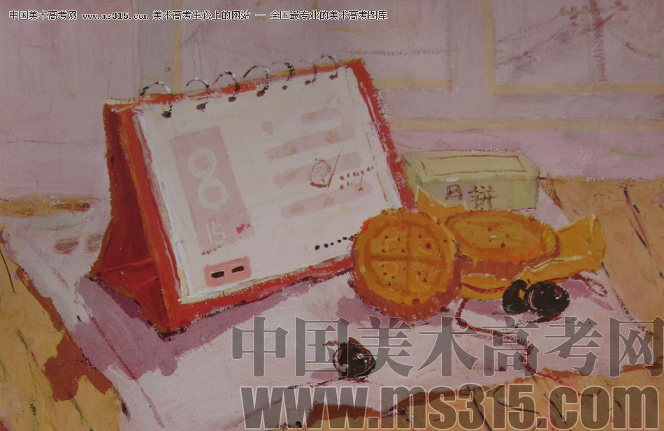2012年清华大学美术学院色彩高分试卷50（设计）