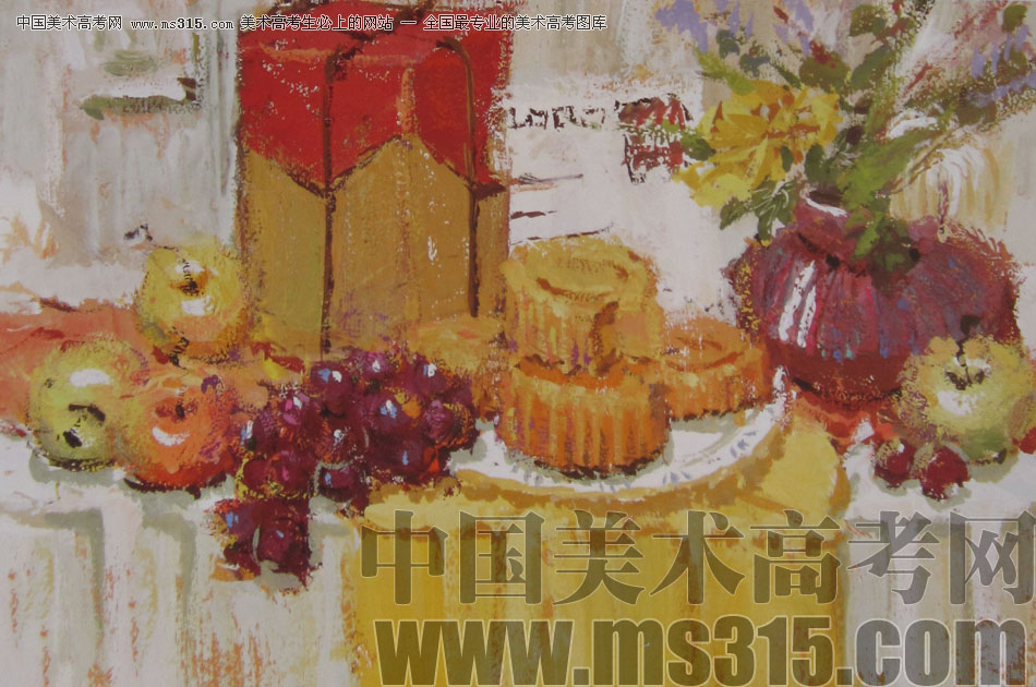 2012年清华大学美术学院色彩高分试卷51（设计）