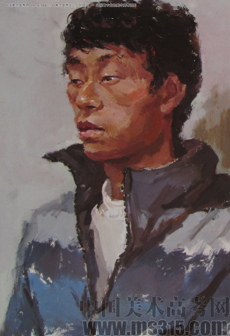 2012年清华大学美术学院色彩高分试卷59（造型）