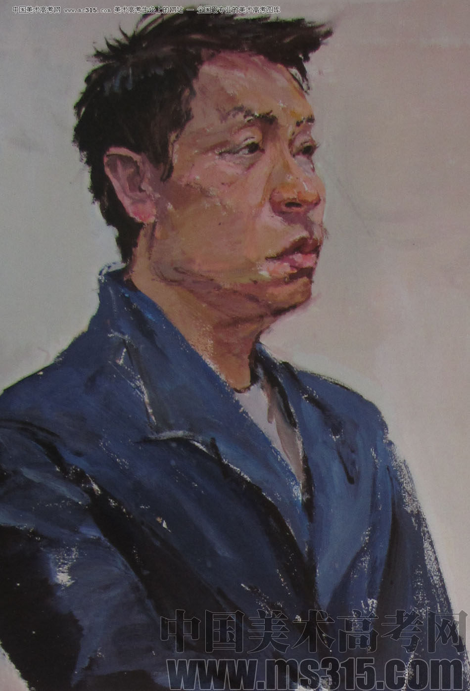 2012年清华大学美术学院色彩高分试卷62（造型）