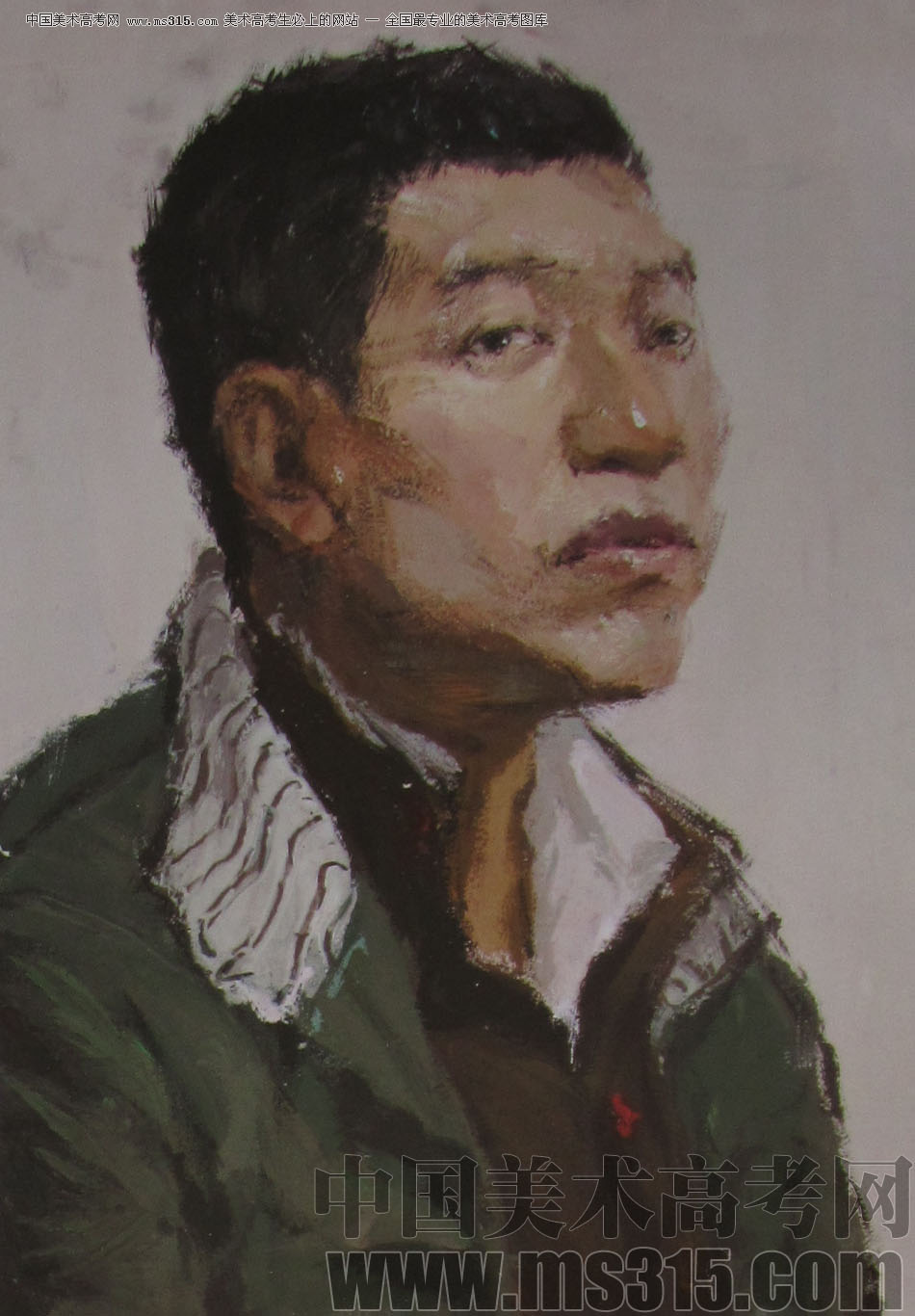 2012年清华大学美术学院色彩高分试卷63（造型）