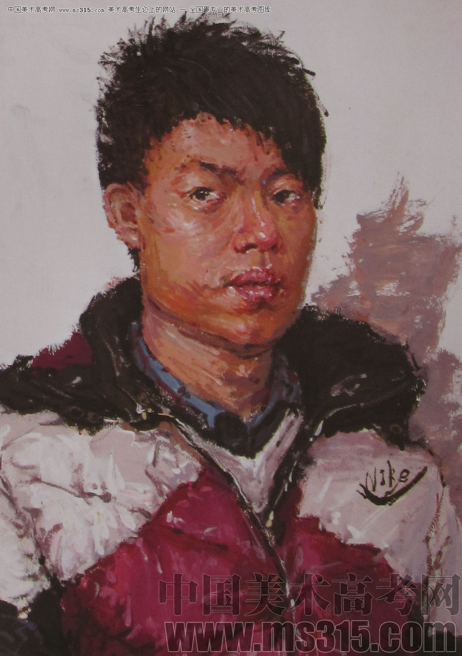2012年清华大学美术学院色彩高分试卷64（造型）