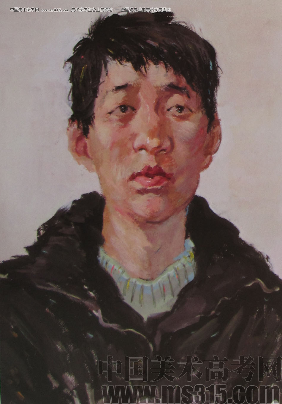 2012年清华大学美术学院色彩高分试卷67（造型）