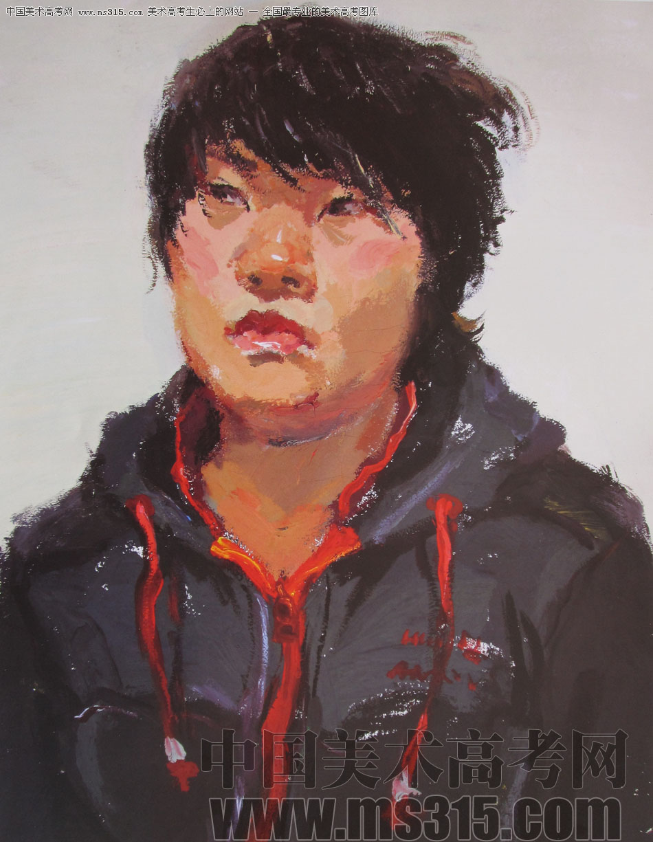 2012年清华大学美术学院色彩高分试卷68（造型）