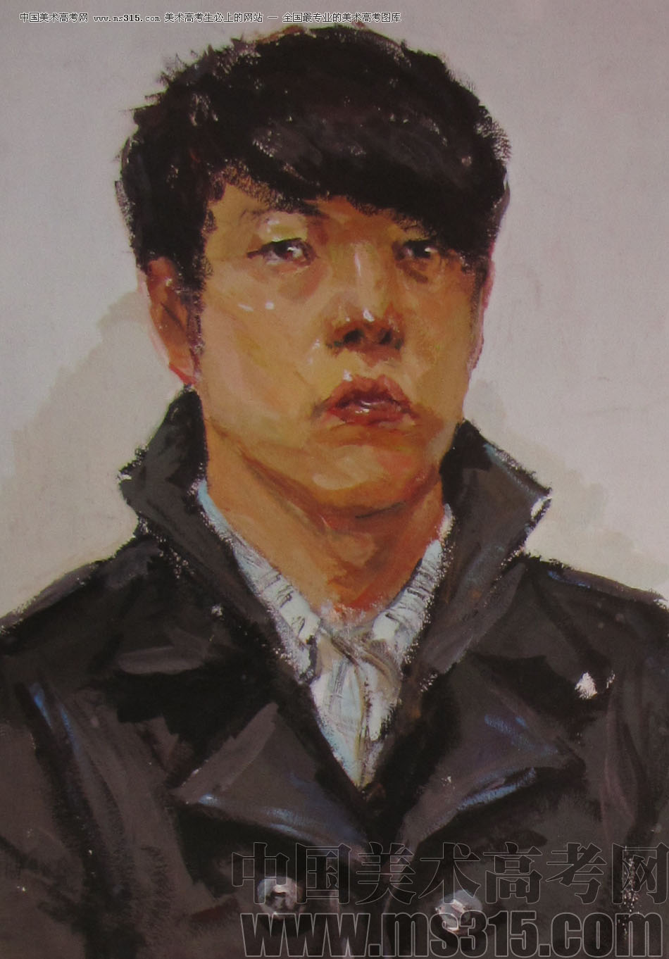 2012年清华大学美术学院色彩高分试卷69（造型）